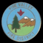 PINE VALLEY FIRE DISTRICT LOGO PIN